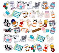 Kenning 100 Pcs Flowers Enamel Pins Bulk Floral Lapel Pins Cute Wildflower Brooches Decoration Gift for Backpack Clothes Women Badge Jewelry, about 0.39 - 1.54 inches, zinc alloy and plated, no