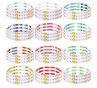 Kenning 36 Pcs Lds Easter Gifts Lds Mormon Gifts Walk with Me Friendship Bracelets 2026 Youth Theme Missionary Theme Friendship Bracelets Bishop Christian Faith Baptism for Men Women