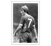 Kenny Dalglish Signed 12x8 Photo Print Pre Printed Signature Liverpool Autograph Gift