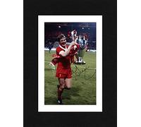 KENNY DALGLISH Signed 8x6 Inch Mounted Photo Print Pre Printed Signature Liverpool - Autograph Gift, Ready To Be Framed
