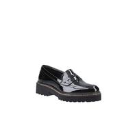 Women's Pod Kenny Leather Women's Black Patent Loafers - Size: UK 5.5 / eu 39 / us 7.5