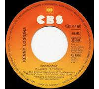 KENNY LOGGINS - footloose / swear your love 45 rpm single