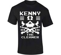 Kenny Pro Wrestling Bullet Club T-Shirt Graphic Printed Mens Black Mens Unisex Tee 3XL