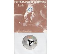 KENNY ROGERS - LADY / SWEET MUSIC MAN / 1977 / Bildhülle / Liberty # 1A 006-83008 / Holländische Pressung / 7" Vinyl Single Schallplatte
