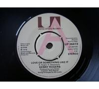 KENNY ROGERS Love or Something Like It UK 7" 45 demo