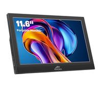 Kenowa 11.6 Inch Portable Monitor with Dual Type-C/HDMI IPS Screen FHD 1920 x 1080 LCD External Monitor for Windows 7 8 10 OS PS3 PS4 Xbox Mac Raspberry Pi B Computer Laptop