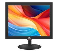 Kenowa - 15" PC Monitor, Computer Display for Windows 7/8/10/11, 1024x768 LED Display, 4:3 Aspect Ratio, 60Hz, 5Ms, 75x75mm VESA Hole, Port with