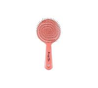 kenparazzi Nascita Pro Three-Dimensional Oval Hair Brush Detangling Brush Also for Curls and Long Hair - The Perfect Brush for Curls, Thick, Thin, Long, Short or Straight Hair, White