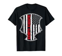 Kenpo Karate American Flag Dojo Pride Martial Design T-Shirt