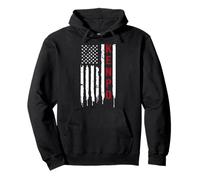 Kenpo Karate American Flag Pullover Hoodie