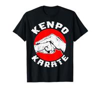Kenpo Karate Retro Dojo Fighter Martial Arts Spirit Design T-Shirt