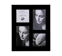 Kenro 4-Photo Collage Frame, Black,