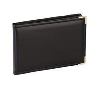 Kenro APL Photo Albums (Pack of 1) - 6x4 Photo Album (10cm x 15cm) for 36 Photos. Landscape Photo Album with Gilt Corners & Protective Cover. Black Leather Look, Carlton Series - APL150