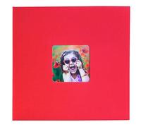 Kenro Aztec Photo Album in Red 200 Photos 6x4-inch