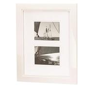 Kenro Bergamo Double Use Frame 2 7x5 / 8x6 inch - White