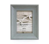 Kenro Bergamo Series Rustic Grey Wood Effect Photograph Frame 8x6 Inch / 15x20cm - BERG1520GR