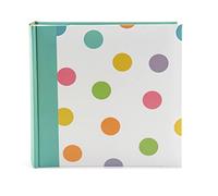 Kenro Candy Series Memo Photo Album, Colourful Spots Design, for 200 Photos 7x5”/13x18cm - CN102SP