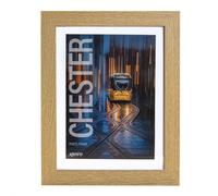Kenro Chester 7x5'' Photo Frame with Mat for 6x4'' Photo - Natural