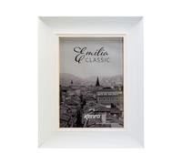 Kenro Emilia Classic White Photo Frame 6x4 / 10x15cm Solid Wood - EMC1015W