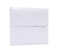 Kenro Fleur White Wedding Traditional Photo Album with 23x24cm pages - FLR202