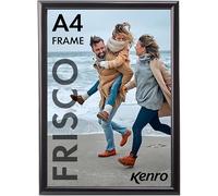 Kenro Frisco Plastic Picture Frames - A4 Black
