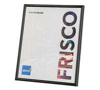 Kenro Frisco Plastic Picture Frames (Box of 1) - A1 / 59.4x84.1cm Freestanding or Wall Hanging Stylish Photo Frame with Acrylic Front - Black