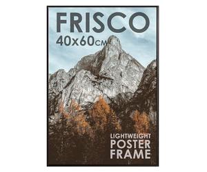 Kenro Frisco Series Black Photo Frame 24x16” / 40x60cm Wall Hanging with Glass Front - FR4060B