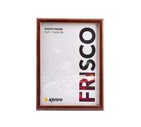Kenro Frisco Series Dark Oak Wood Photo Frame (A4 / 10x15cm) - Wooden Photo Frame. Freestanding or Wall Hanging Picture Frames with Glass Front - FR2130O