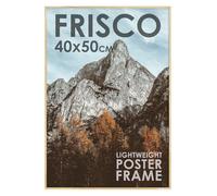 Kenro Frisco Series Gold Photo Frame 20x16” / 40x50cm Wall Hanging with Glass Front - FR4050G