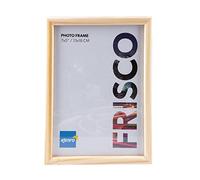 Kenro Frisco Series Natural Oak Wood Photo Frame (7x5 / 13x18cm) - Wooden Photo Frame. Freestanding or Wall Hanging Picture Frames with Glass Front - FR1318N