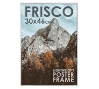 Kenro Frisco Series Silver Photo Frame 18x12” / 30x46cm Wall Hanging with Glass Front - FR3046S