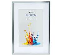 Kenro Fusion Series Graphite Metal Photo Frame 11x14 Inch / 28x35cm with Picture Mat for Photo 8x12 Inch / 20x30cm - FNC2030GY