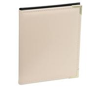 Kenro Ivory Leather Look Mini Photo Album for 36 photos 7.5x5 inch / 19x13cm with Gilt Corners Portrait Photographs, Carlton Series Carlton Series - APL151IV