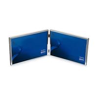 Kenro Silver Plated Twin Landscape Photo Frame for 2 Photos 7x5 Inch / 13x18cm Symphony Classic Series - SY1318/2L