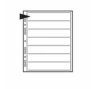Kenro Transparent Negative Pages for Ringbinder for 7 Strips of 6 Frame 35mm Film Pack of 100 - KNF17