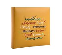 Kenro Wanderlust Memo Photo Album for 200 Photos 6x4 Inch/10x15cm - HOL122