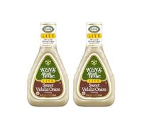 Ken's Steakhouse LITE Sweet Vidalia Onion Dressing (Pack of 2) 16 oz Bottles by N/A