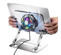 Kensbro Tablet Cooler with Holder, Magnetic, 25W, 3-Temperature Adjustable, Compatible with iPad/Phone/Laptop/PC, Adjustable Stand