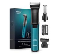 Kensen 2in1 Manscape Intimate 3.0 Body Hair Trimmer Men, Safe Cordless Mens Body Shaver for Pube, Waterproof Pubic Groin Hair Shaver for Men/Women, Mens Grooming Kits for Pubic Hair/50 Times Usage
