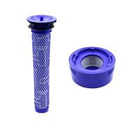 KENSHIRE 2 Pack Vacuum V7 V8 post filters compatible with Dyson V8 V8+ V7 pre filters Absolute Animal Motorhead Vacuums hepa filters parts replacement