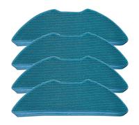 KENSHIRE 4 pack vacuum mop pad compatible with Philips robot homerun 3000 series mop pads for vacuums XU3100/01, XU3110/02, X3000/01, XU3000/02, XV1430/00