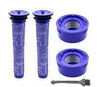 KENSHIRE 4 Pack Vacuum V7 V8 post filter compatible with Dyson V8 V8+ V7 hepa filters Absolute Animal Motorhead filter replacement parts