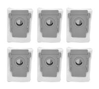 KENSHIRE 6 pack dust bag compatible for iRobot Roomba bags j7 i7 i7 plus i3 i6+ i8 plus S9+ Plus E5 E6 E7 Series Clean Base replacement disposable bags