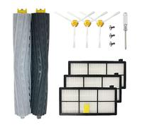 KENSHIRE 800 900 series replacement parts kit compatible with iRobot Roomba 980 960 896 895 886 880 871 866 865 860 850 805 800 Series side brush rubber roller accessories kit