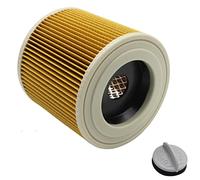 KENSHIRE cartridge filter with steel bracket compatible for Kärcher WD series WD2 WD3 WD3P A2004 MV2 MV3 cartridge filters wet & dry vacuums 64145520