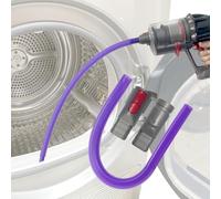 KENSHIRE dryer vent cleaning kit compatible with Dyson DC30 DC31 DC34 DC35 V7 V8 V10 V11 V12 V15 dryer vent cleaner hose attachment, dryer lint remover long hose attachment connector