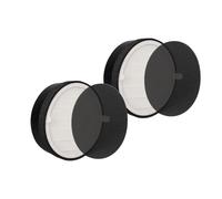 KENSHIRE LV-H132 air purifier filters replacement compatible with LEVOIT LV-H132-RF air purifier H13 true HEPA filters | activated carbon filters