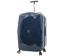 kensie Women's Gemstone Luggage Set, Midnight Blue, 20-Inch Carry-On, Gemstone Luggage Set