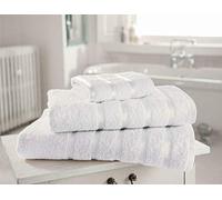 Kensington 100% Egyptian Cotton Towels Bath Sheets Super Absorbent Quick Dry Extra Soft Hand Towel (White, Jumbo Bath Sheet, Pack of 2)