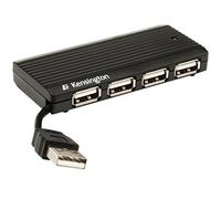 Kensington 33399EU USB 2.0 Mini 4 Port Pocket Hub